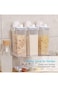 Arabest Rice Storage Container 2 Kg Airtight Food Storage Container with Rice Cup BPA Free Plastic