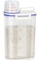 Arabest Rice Storage Container 2 Kg Airtight Food Storage Container with Rice Cup BPA Free Plastic