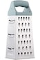 FUYTERY Box Grater Stainless Steel 4 Sides Multi Function Kitchen Vegetable Cutter