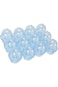 DAUZ Mini Cake Plate with Lid, Plastic Transparent 12pcs Mini Cake Holder for Baby Showers for Wedd