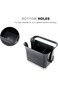 Kitchen Utensil Holder, Flatware Caddy Plastic Utensil Container Cutlery Organizer Drying Napkin Ho