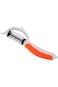 Alsanidi, Plastic Fruit Vegetable Peeler, Potato Peeler, Orange, 21 cm 693211131229