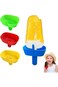 Drip Free Ice Cream Popsicle Holder with Straws for Kids, Drip-Free Frozen Treats Set (4 Pieces)