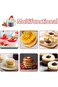 4 Pack Round Cake Ring Mold, Stainless Steel Ring Molds for Cooking Mousse Cake Molds Baking Rings