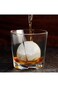 YHKEMA 4 Ice Cube Trays (Set of 2), Sphere Ice Ball Maker with Lid &amp; Large Square Ice Cube Maker fo
