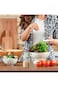 Kitchen Sodium Calcium Glass Spice Jars Seasonning Box Set of 2, Condiment Pots Spice Jars, Combina