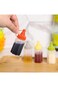 Oasisgalore 8 Pcs Mini Squeeze Bottles 1 OZ Ketchup Condiment Bottle Mini Sauce Bottle Honey Mustar