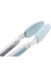 Electus Non Stick 9" Silicon Serving Tong, 12 Pieces, Light Blue