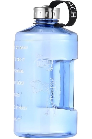 ALCOACH Gallon Water Bottle With Times To Drink - 2.2L/74 OZ Water Bottle - Motivational Water Bott