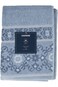 Cannon Soft and Super Absorbent Jacquard Towel Blue 50 x 100cm F-T-CN-L50-JQ-BLU