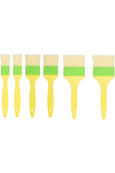 SupWolf 6 PCS Pastry Brushes, Cooking Brush, BBQ Brushes, Basting Oil Brush for Spreading butter/Ba