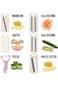 Vegetable Cutter,Potato slicer,Vegetable Slicer, Multi Blade Chip Slicer,Julienne Shredder And Peel