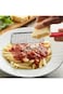 Raj Stainless Steel Grater in Red Handle, 13 cm, RRG0001, Vegetables Grater, Cheese Grater, Chocola