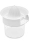 Actionware Plastic Manual Orange Juicer, White, Akw131