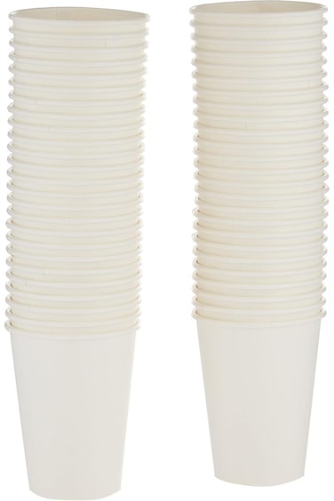 Hotpack Heavy Duty Paper Cups 50-Pieces, 12 oz Capacity