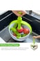 ALMEKAQUZ Salad Spinner, Manual Vegetable Washer, Reusable Quick Dry Versatile Professional Fruit W