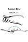 Professional Kitchen Garlic Press, Garlic Crusher, Garlic and Ginger Mincer, Manual Garlic Cutter f