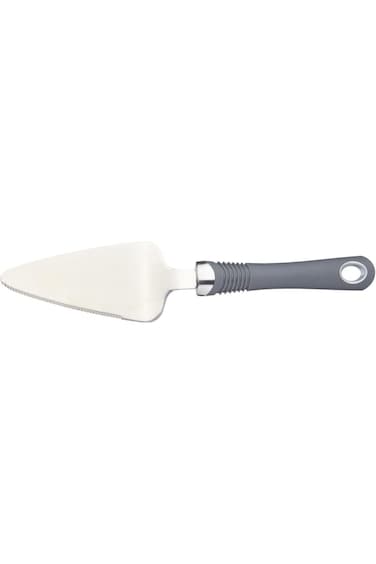 Kitchencraft Stainless Steel Soft Grip Handled Cake Server, Hang Tagged