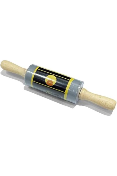 AL-SAHAH International Trading Co.LTD LACASA   Silicone Rolling Pin With Wooden Handle - Small - Gr