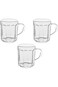 Glass Cups Drinking Clear Cups,For Hot Beverage,Cold Drinks,Coffee, Tea, Espresso, Cappuccino, Amer