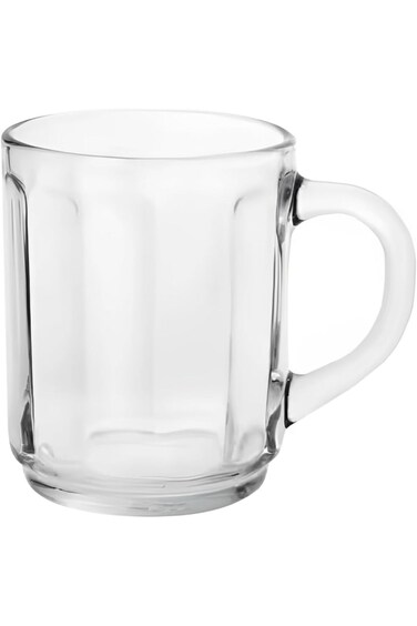 Glass Cups Drinking Clear Cups,For Hot Beverage,Cold Drinks,Coffee, Tea, Espresso, Cappuccino, Amer