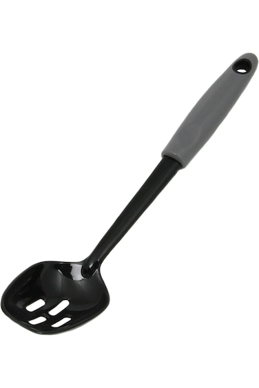 Chef Craft Select Nylon Slotted Spoon, 11.75", Grey