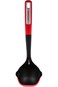 Betty Crocker Kitchen Soup Ladle, 32.8 cm Size, Black/Red