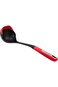 Betty Crocker Kitchen Soup Ladle, 32.8 cm Size, Black/Red