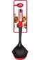 Betty Crocker Kitchen Soup Ladle, 32.8 cm Size, Black/Red