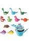 Lonimia Cupcake Wrapper, Cake Decoration, Dinosaur Muffin Cases Cake Muffins Decoration Packaging f