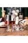 HOOPZOZA Glass Juice Cup Coffee Cup Milk Mousse Cup Mug 220ML for Fruit Parfait Dessert Cups Ice Cr