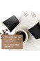 LINA STAR 4oz Black Ripple Paper Cups (50 Pack)   Triple-Layer Insulated Disposable Espresso Cups