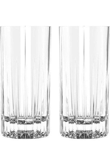 OCEAN TRAZE PRESENT (PRE) HI BALL GLASS, 2 PCS SET, 350 ML, P0366502, Mocktail Glass, Highball Glas