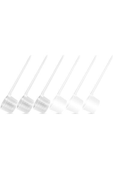 6 Pcs Measuring Spoons, 5 Gram Spoons with Scale 2 g, 3 g, 4 g, Tiny Scoop for Measuring Seasoning