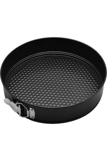 RAJ RK Nonstick Round Clip Bake Pan, Black, 28 Cm, Rntp15, Cake Bread Loaf Pan, Baking Pan, Mini Lo