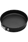 RAJ RK Nonstick Round Clip Bake Pan, Black, 28 Cm, Rntp15, Cake Bread Loaf Pan, Baking Pan, Mini Lo