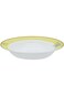 LARAH BY BOROSIL PLANO YELLOW SAPPHIRE OPAL SOUP PLATE, 9SPKOYS, 9" (22.5 CM)