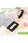 ALMEKAQUZ 2 In 1 Vegetable Cutter,Stainless Steel Vegetable Crinkle Cutter,Removable Potato Crinkle