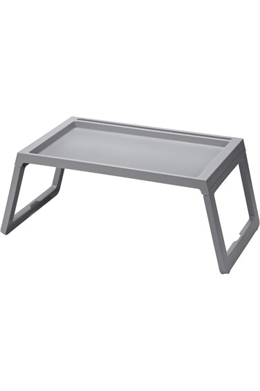 KLIPSK Bed tray, grey