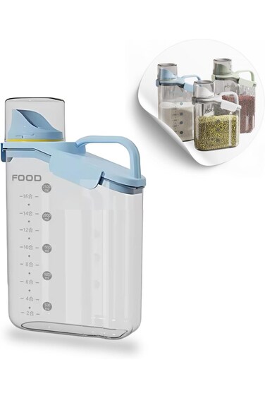 businager Moisture Proof Insect Proof Sealed Jar organizer for Miscellaneous Grains Household Cerea