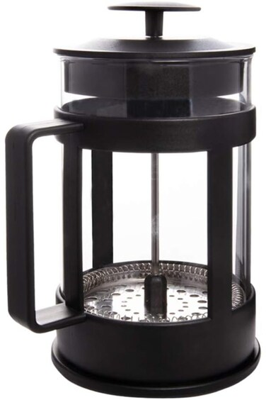 French Press Coffee and Tea Maker, Borosilicate Glass Coffee Press, Stainless Steel Filter, Durable