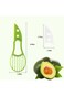 ALMEKAQUZ Avocado Slicer,Avocado Cutter Tool for Avocado Shredders and Pitter,3-in-1 Avocado Slicer