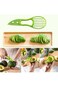 ALMEKAQUZ Avocado Slicer,Avocado Cutter Tool for Avocado Shredders and Pitter,3-in-1 Avocado Slicer