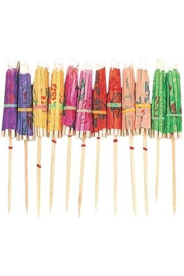 amscan Parasol Assorted Picks   144 Ct.