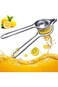 Lemon Squeezer and Bottle Opener, Stainless Steel Manual Citrus Juicer, Lime Juice Press, One-Hande