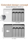 Kitchen Drawer Organizer, Expandable Silverware Storage Utensil Tray for Spoons, Forks, Knives - Ea