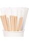 200 Pcs Disposable Wooden Coffee Stirrers Set, Individually Wrapped Bamboo Coffee Stirrers, Disposa
