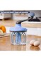 NALACAL Plastic Rotary Hand Whisk for Eggs, Manual Egg Beater Rotary Handheld Handheld Egg Frother