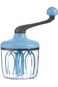 NALACAL Plastic Rotary Hand Whisk for Eggs, Manual Egg Beater Rotary Handheld Handheld Egg Frother