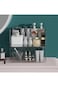 NIUB Clear Plastic Pantry Organizer Bins, 3 PCS Food Storage Containers with Handle for Refrigerato